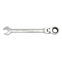 YATO Flexible Combination Ratchet Wrench 21mm W/Plastic Hanger YT-1687