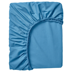 Fitted Sheet Blue 80X200cm