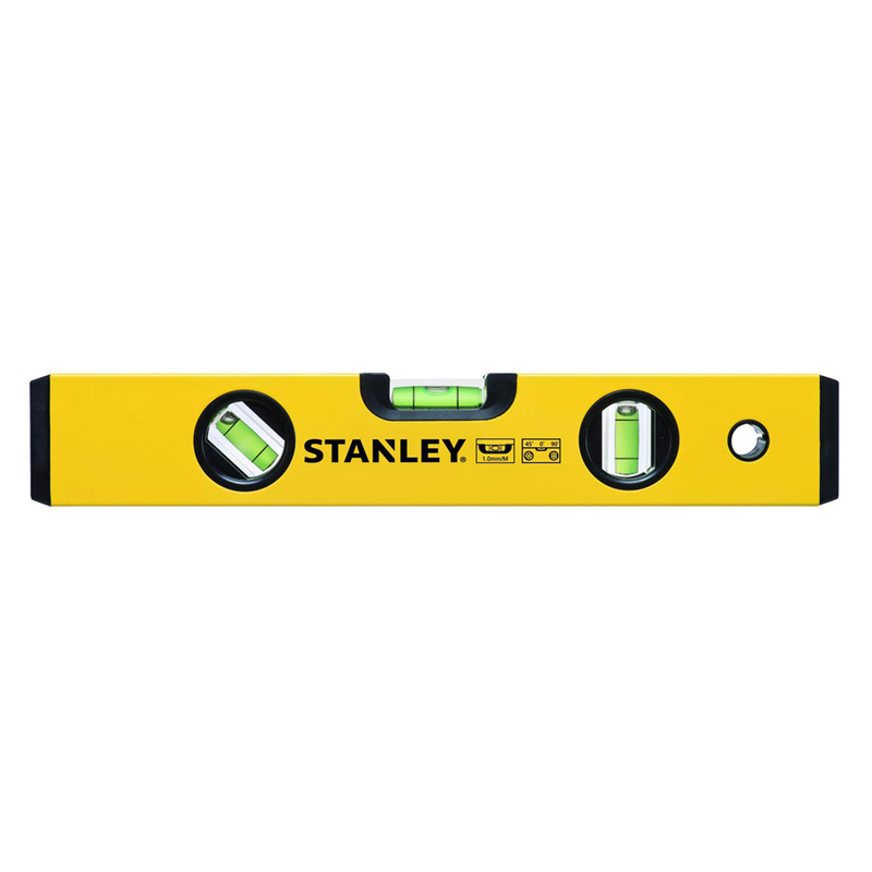 Stanley Aluminium Standard Box Beam Level 40cm/16" with 3 Vials STHT42797