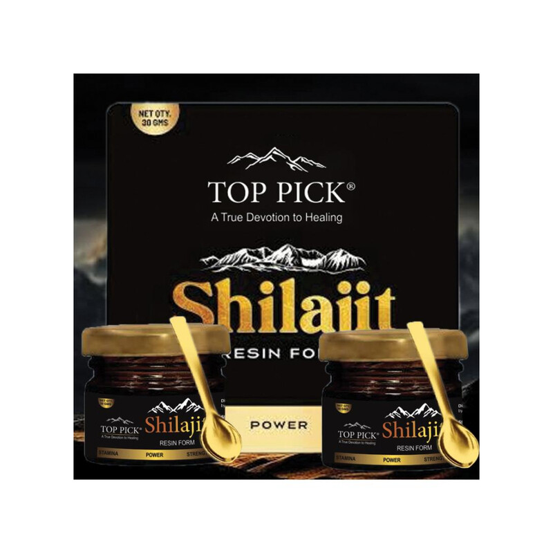 

Top Pick Pure Shilajit Resin 30g - Committed to Healing and Strengthening Pack of 2