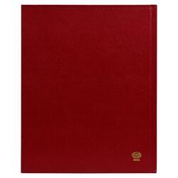 FIS 2024 Executive Diary  Arabic/English/French Vinyl Padded Sewn Cover (1-Week at a Glance) Maroon - FSDI35AE24MR