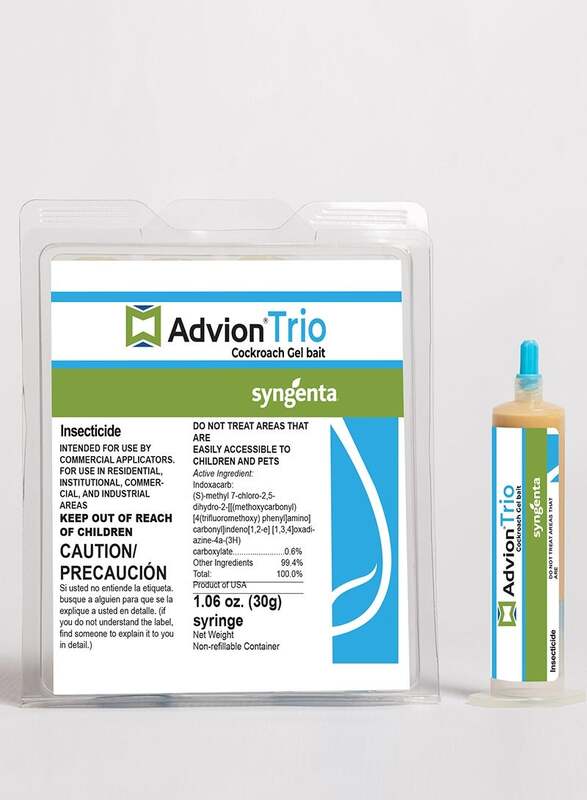 Advion Trio Cockroach Gel Bait - Long-Lasting Roach Control Solution