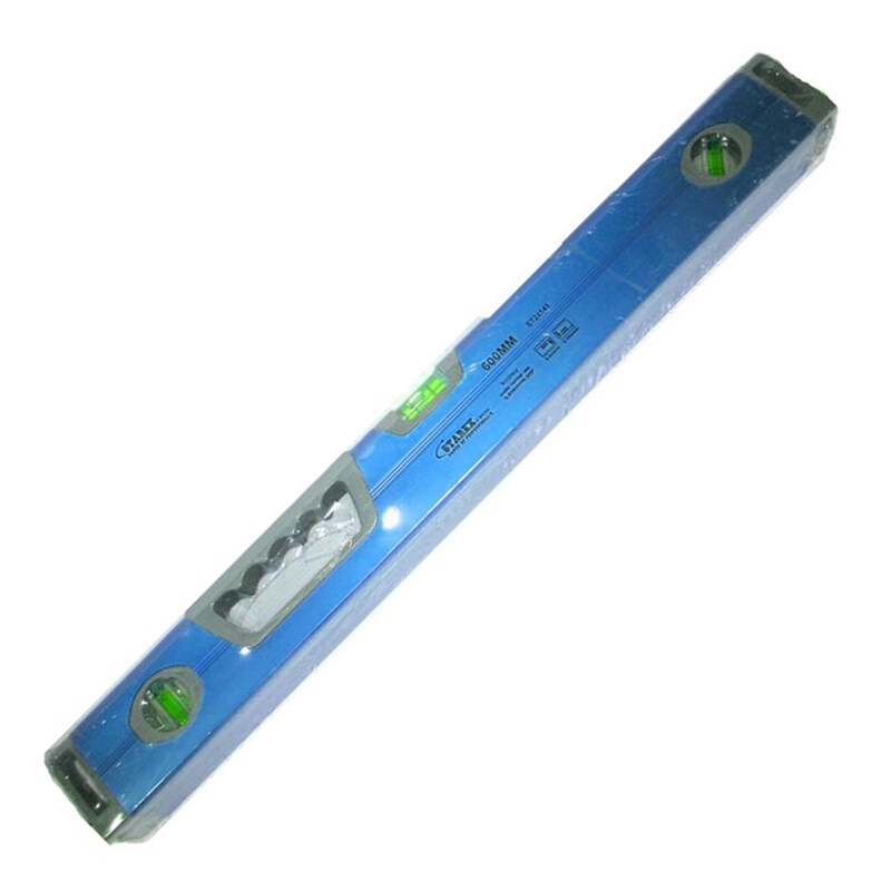 

Alluminium Levels 24"(600mm) 1 Grey Handle Blue Oxide Paint Starex Brand
