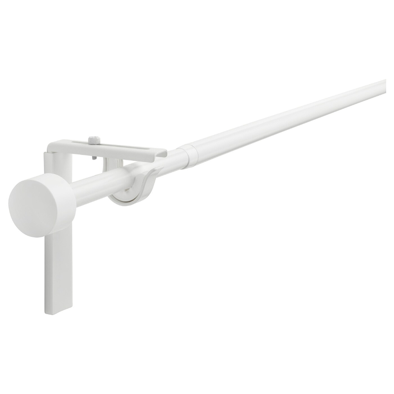 Curtain Rod Combination White 120-210cm