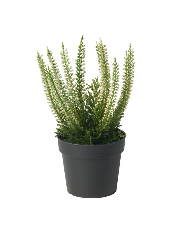 

FEJKA Artificial potted plant, in/outdoor Heather, 9 cm