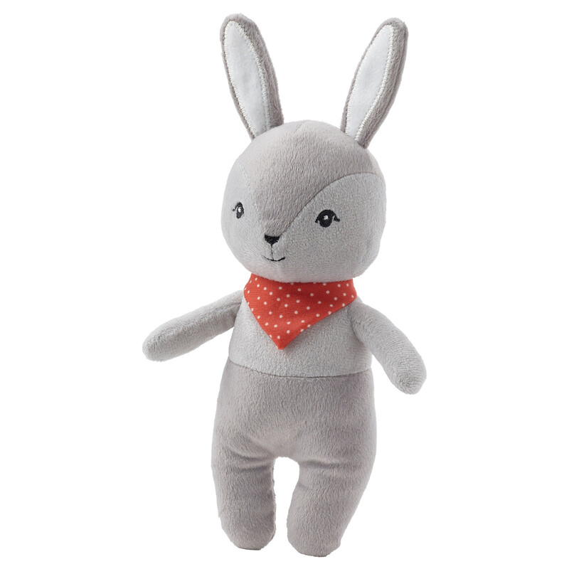 

Generic Squeaky Soft Toy Grey/Red
