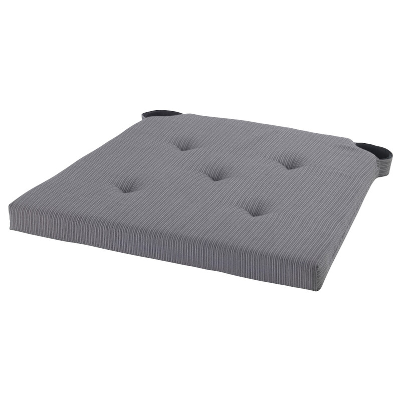 

Generic Chair Pad Grey 42/35X40X4cm