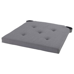 Chair Pad Grey 42/35X40X4cm