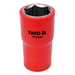 YATO Insulated Socket 1/2" 19mm VDE-1000V YT-21039