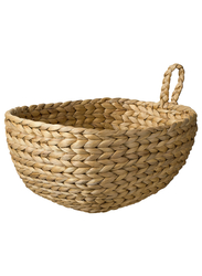 Basket, water hyacinth, 26x35x18 cm