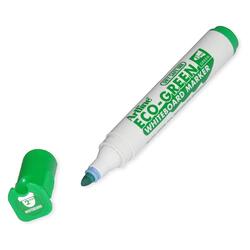 Artline Eco-Green Whiteboard Markers 2.0mm, Pack of 12 Pcs, Green Color, Polyester Fibre Tip, Bullet Style - ARMKEK-527GR