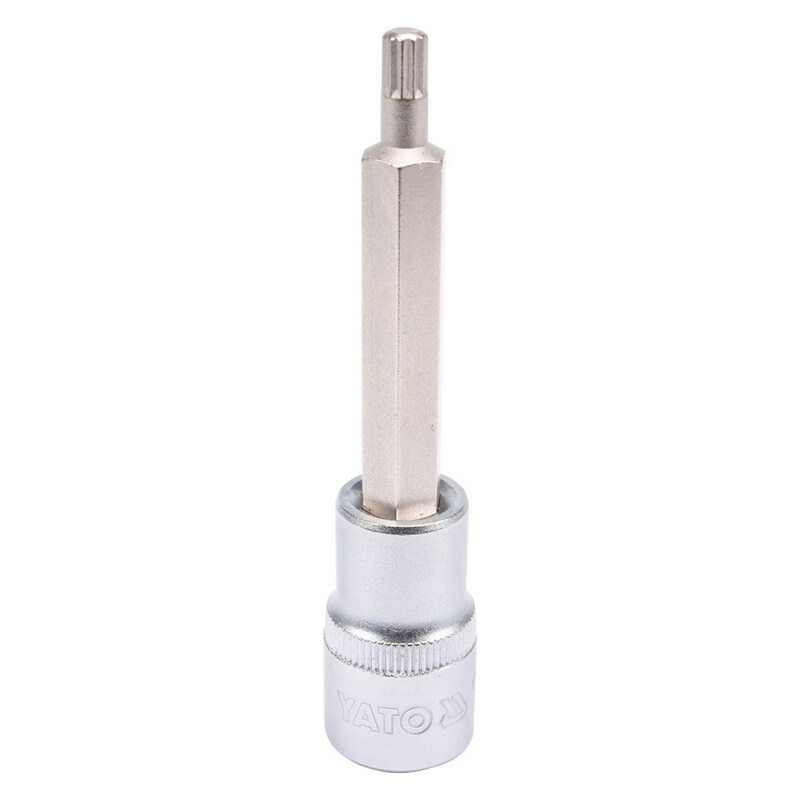 

YATO Socket Bit 1/2" Spline M6 L 100mm YT-04351