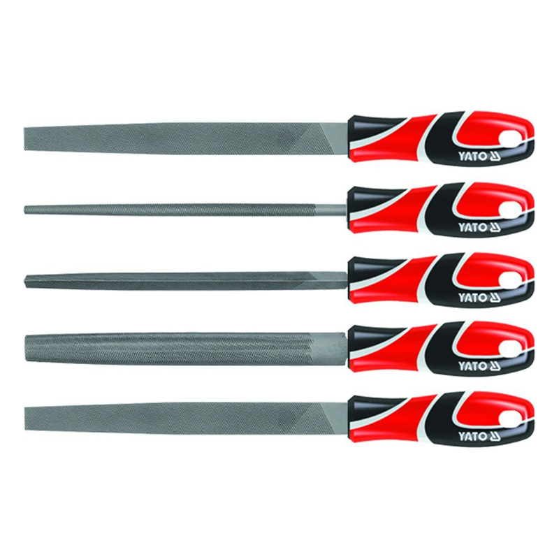 YATO 5 Pcs Steel File Set 5pcs/sets 3# 250mm YT-6239