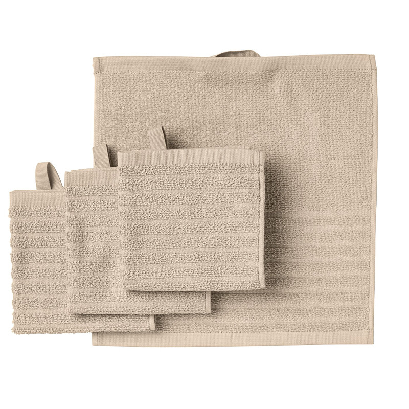 

Generic Washcloth Light Beige 30X30cm