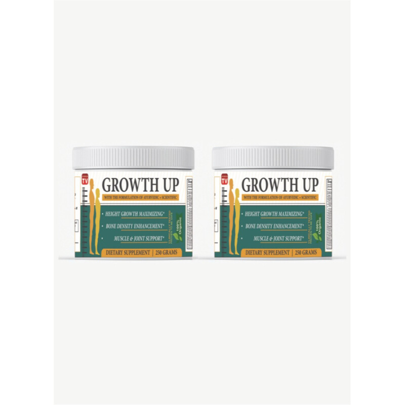 

AS SEEN ON TV Growth Up With Ayurvedic + Scientific Powder 250gram Pack of 2