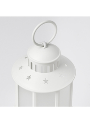 LED lantern, battery-operated white, 13 cm