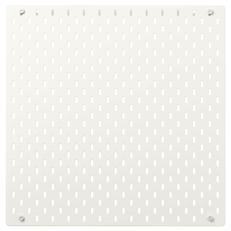 Pegboard Suit Your Needs And Create A Personal Storage White 56X56cm