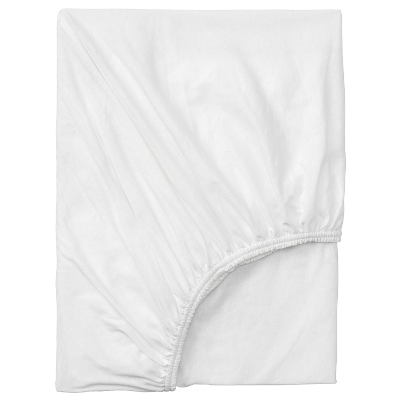 Fitted Sheet For Day-Bed White 80X200cm