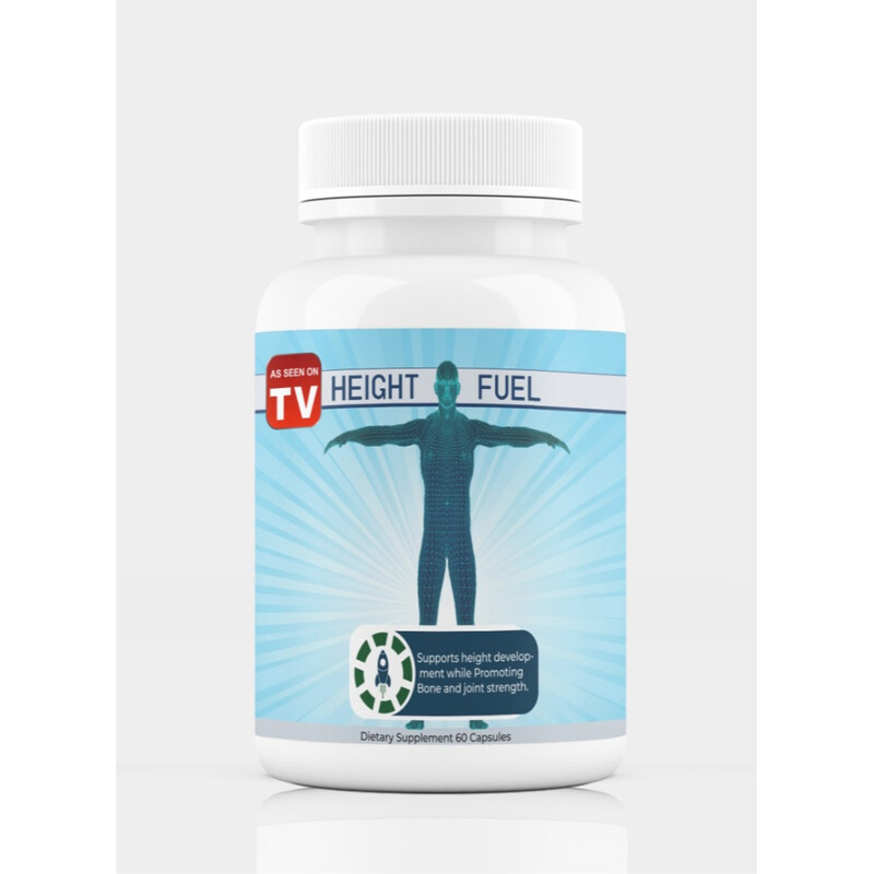 

AS SEEN ON TV Height Fuel Promotes Bones and Joints Strength 30 Caps