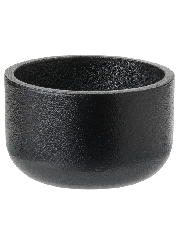 Tealight holder, black, 3 cm