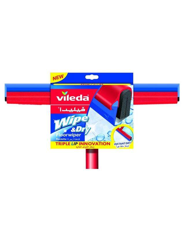 

Vileda Wet & Dry Floor Wiper with Stick
