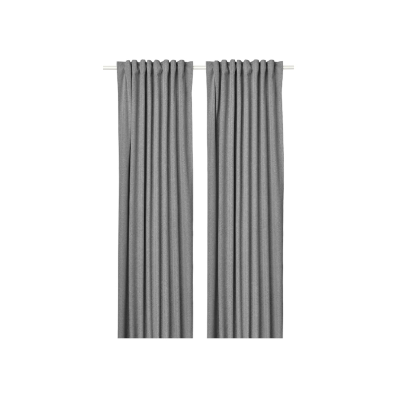 Block-out curtains, 1 pair, 135x300 cm