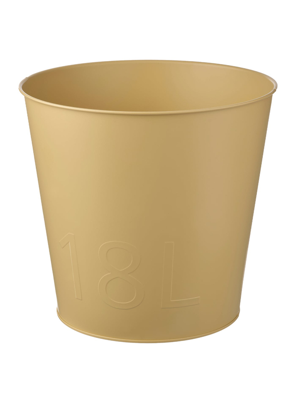 Plant pot, in/outdoor yellow, 32 cm