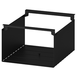 Hanging Shelf Insert Anthracite 26X28X15cm