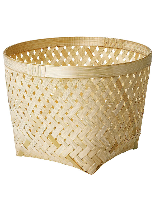 

Saluding Basket, handmade bamboo, 30 cm