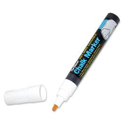 Artline Chalk Marker, Pack of 12, 4mm Color: White - ARMKEPW-4WH