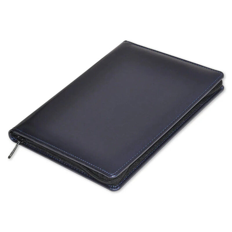 

Generic FIS Executive Portfolio File Italian PU, Dark Blue - FSGTEXADBL