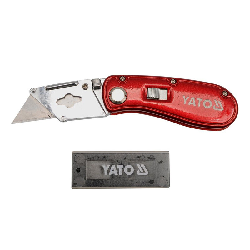 

YATO Folding Lock-Back Utility Knife 61X33X0.5mm YT-7534