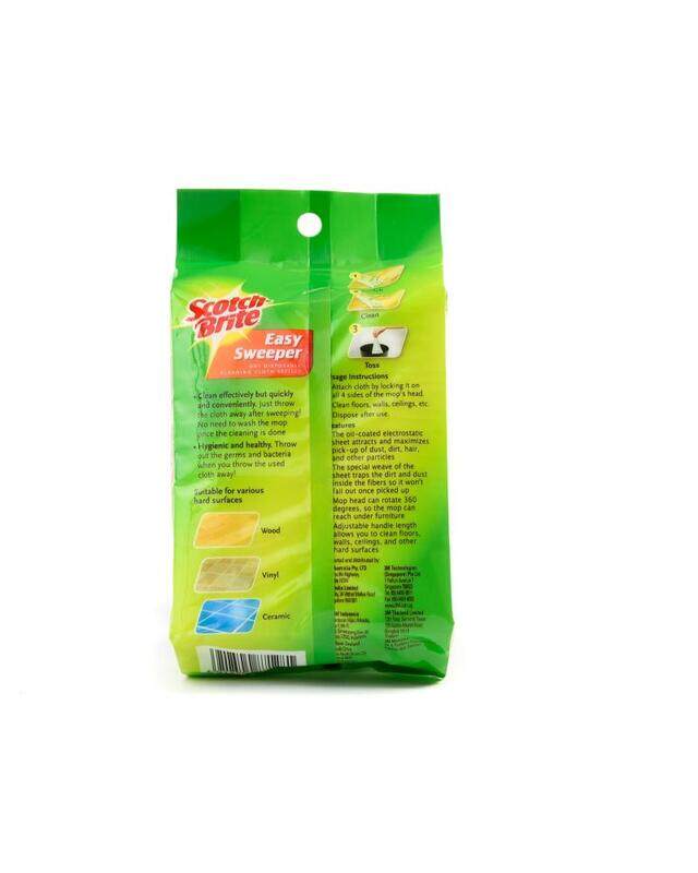 

3M Scotch Brite Easy Sweeper Refill (Dry) Size 28cm x 21cm 30pcs