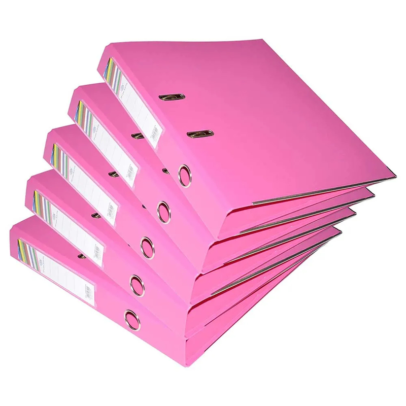 

Generic PP Lever Arch File, 4cm, F/S Size, Pink, PP Origin Germany - FSBF4PPIFN10