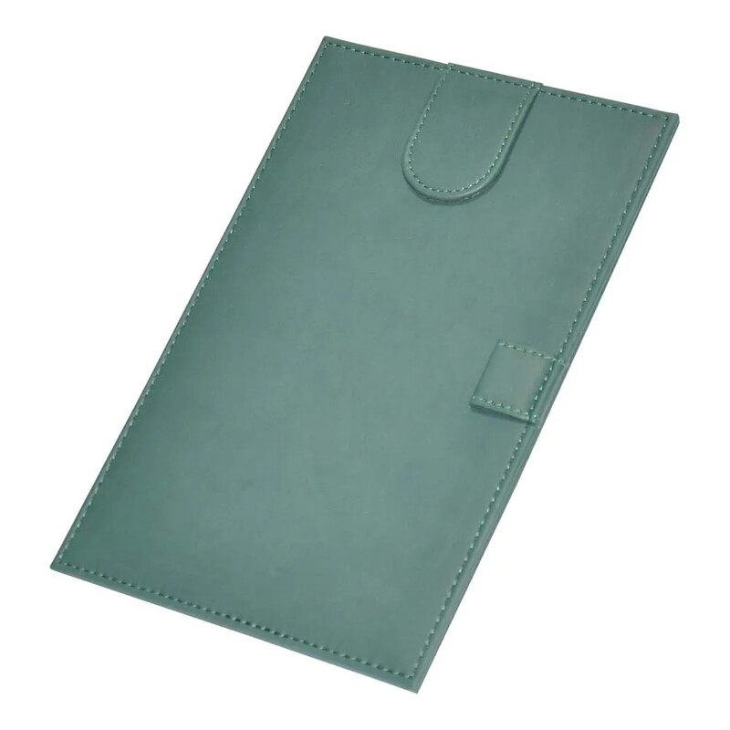 

Generic Bill Folders Green Color, Italian PU Covers with Magnetic Flap & Pen Holder, 130 x 210 mm - FSCLBF13X21GR