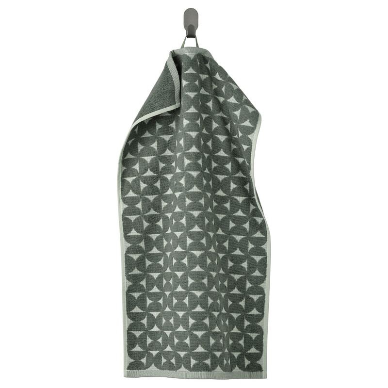 

Generic Hand Towel Grey/Green 40X70cm