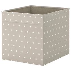 Box Beige/Dotted 33X38X33cm