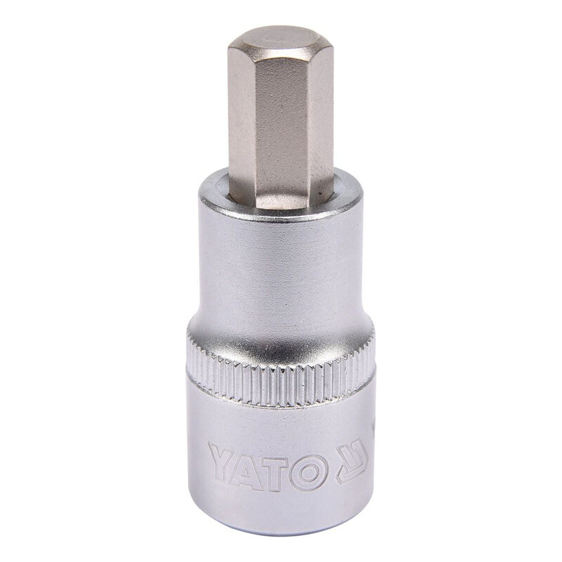 

YATO Socket Bit 1/2" Hex 10mm L 50mm YT-04385