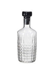 Carafe with stopper, clear glass, 1.0 l