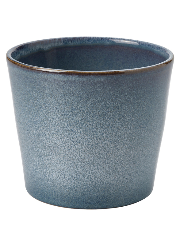 Plant pot, in/outdoor/blue, 19 cm