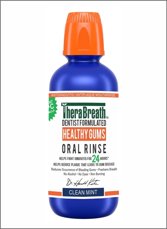 

TheraBreath Fresh Breath Dentist Formulated Oral Rinse Clean Mint for Professional Freshness