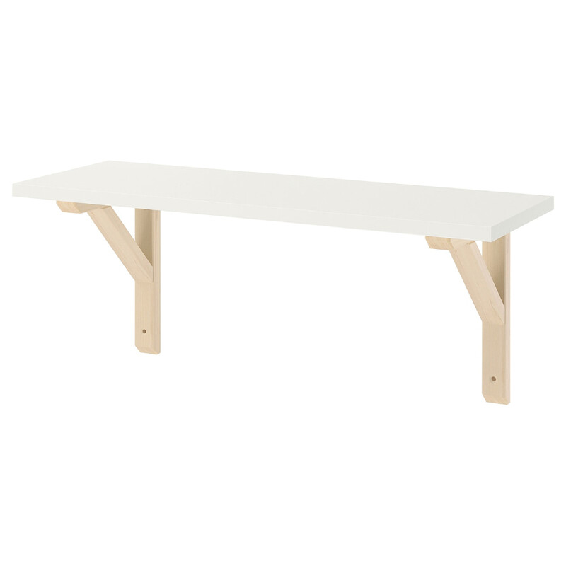 

Generic Wall Shelf White/Aspen 59X20cm