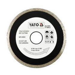 YATO Diamond Blade Continous Rim 230x2.7x22.2mm  YT-6015