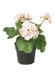 Artificial potted plant, in/outdoor/Geranium light pink, 9 cm