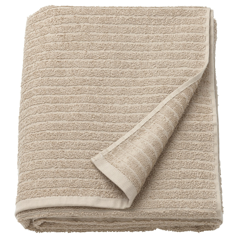 Bath Sheet Light Beige 100X150cm