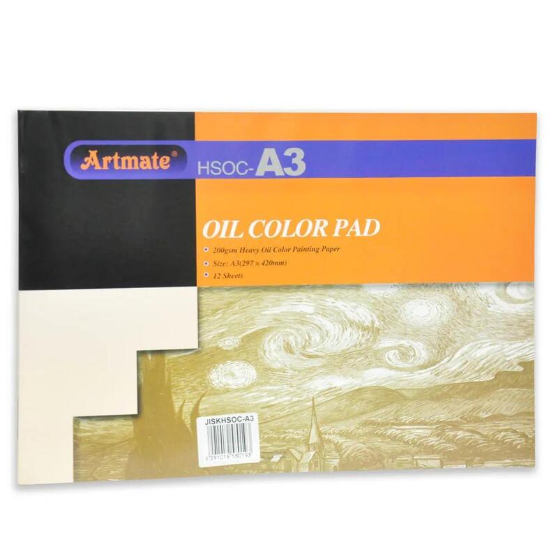 

Generic Artmate Oil Color Pads A3 Size, 12 Sheets - JISKHSOC-A3