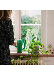 Vase/watering can, bright green, 24 cm