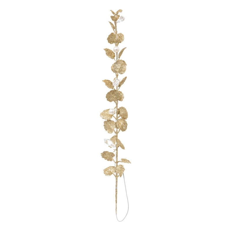 

Generic Christmas Atmosphera Festive Stem Ornament (4 x 1 x 43 cm, Gold)