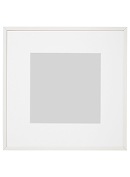 Frame, white, 32x32 cm