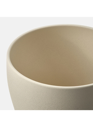 Plant pot, light beige, 19 cm